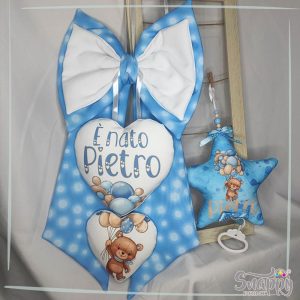 Fiocco Nascita Teddy Balloon
